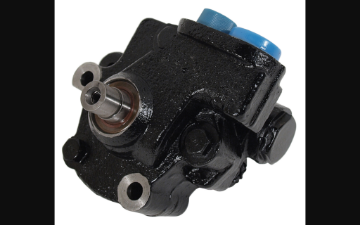 Show details for 1964-1965 Ford Mustang Power Steering Pump - Front Mount (Eaton) - New W/O Reservoir Picture of 1964-1965 Ford Mustang Power Steering Pump - Front Mount (Eaton) - New W/O Reservoir