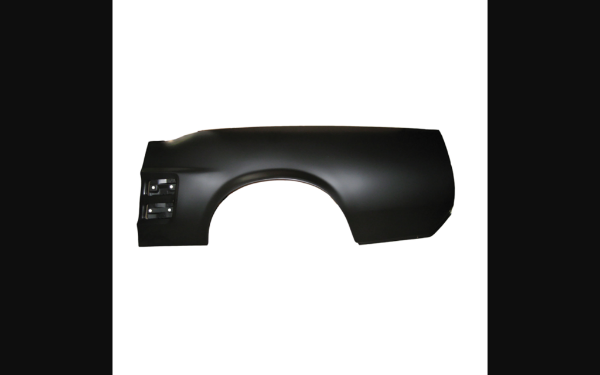 Picture of 1967-1967 Ford Mustang Quarter Panel Skin W/Louver Bracket - Coupe/Convertible - LH