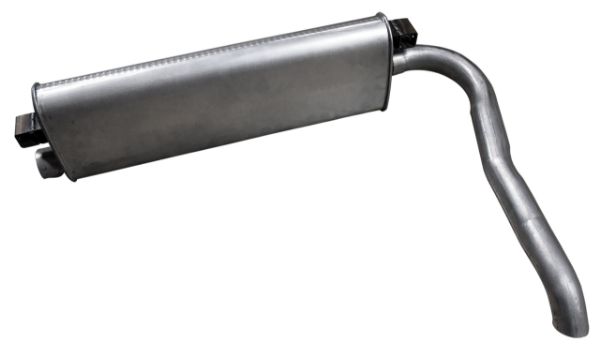 Picture of 1967-1967 Ford Mustang Single Exhaust Muffler W/Welded Tailpipe - 2" - 289ci