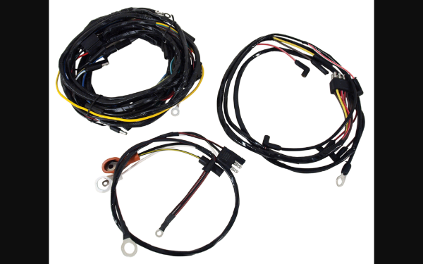 Picture of 1965-1965 Ford Mustang Wiring Harness - 6 Cylinder - W/Gauges & 2 Speed Heater Motor