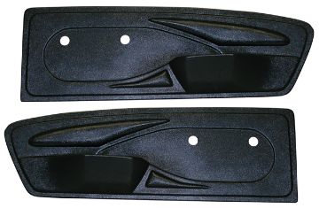 Show details for 1965-1966 Ford Mustang CUSTOM DOOR TRIM PANEL BLK Picture of 1965-1966 Ford Mustang CUSTOM DOOR TRIM PANEL BLK