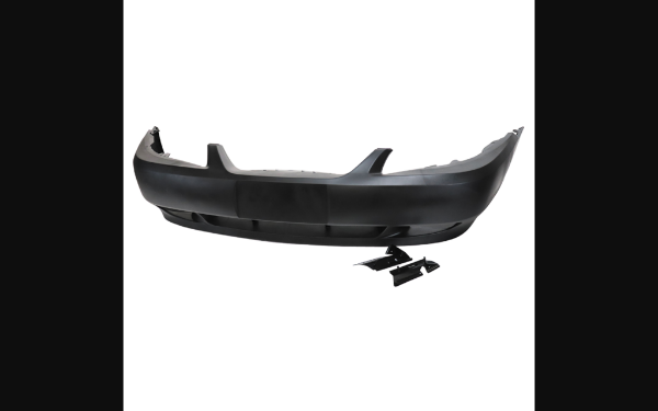 Picture of 1999-2004 Ford Mustang Front Bumper Cover W/Fog Light Holes - Matte Black