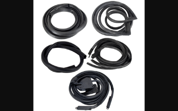 Show details for 1971-1973 Ford Mustang Fastback Body Weatherstrip Kit - Basic 7 pieces Picture of 1971-1973 Ford Mustang Fastback Body Weatherstrip Kit - Basic 7 pieces