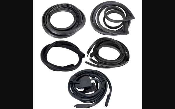 Picture of 1971-1973 Ford Mustang Fastback Body Weatherstrip Kit - Basic 7 pieces