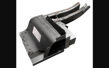 Show details for 1971-1973 Ford Mustang Rear Torque Box - Coupe & Fastback - Left Hand Picture of 1971-1973 Ford Mustang Rear Torque Box - Coupe & Fastback - Left Hand