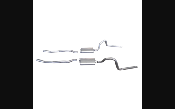Picture of 1967-1968 Ford Mustang Dual Exhaust System - 289ci - 2" W/Non-Resonator Tailpipes