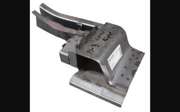 Show details for 1971-1973 Ford Mustang Rear Torque Box - Convertible - Right Hand Picture of 1971-1973 Ford Mustang Rear Torque Box - Convertible - Right Hand