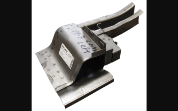 Show details for 1971-1973 Ford Mustang Rear Torque Box - Convertible - Left Hand Picture of 1971-1973 Ford Mustang Rear Torque Box - Convertible - Left Hand