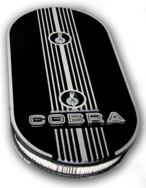 Picture of 1964-1970 Ford Mustang Cobra Oval Air Cleaner Assembly, 2x4Bbl