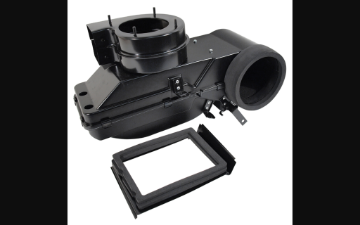 Show details for 1967-1968 Ford Mustang Heater Box Assembly - W/O Air Conditioning - Top Door Hinged Picture of 1967-1968 Ford Mustang Heater Box Assembly - W/O Air Conditioning - Top Door Hinged