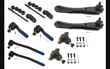 Show details for 1967-1967 Ford Mustang Front Suspension Rebuild Kit - Standard - 3 Bolt Upper Ball Joint Picture of 1967-1967 Ford Mustang Front Suspension Rebuild Kit - Standard - 3 Bolt Upper Ball Joint