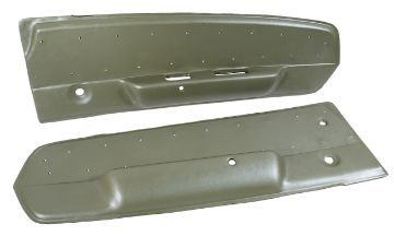 Show details for 1967-1967 Ford Mustang Deluxe Door Panels - Ivy Gold Picture of 1967-1967 Ford Mustang Deluxe Door Panels - Ivy Gold