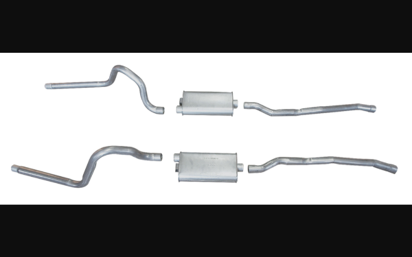 Picture of 1965-1966 Ford Mustang Dual Exhaust System - 289ci - 2" W/Non-Resonator Tailpipes