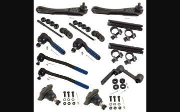 Show details for 1967-1967 Ford Mustang Front Suspension Rebuild Kit - Deluxe - 3 Bolt Upper Ball Joint Picture of 1967-1967 Ford Mustang Front Suspension Rebuild Kit - Deluxe - 3 Bolt Upper Ball Joint