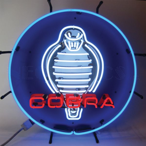 Picture of 1964-2021 Ford Mustang Cobra Neon Sign W/Backing