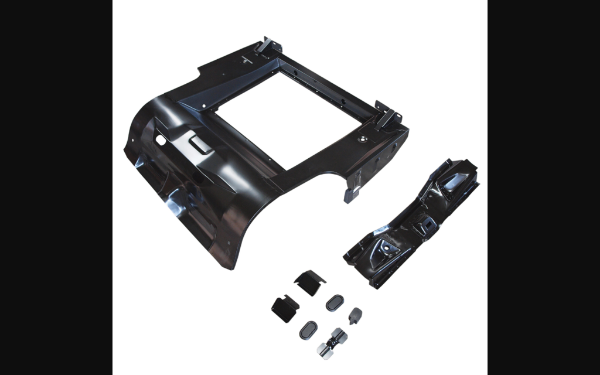 Picture of 1965-1966 Ford Mustang Trunk Floor Complete - Convertible