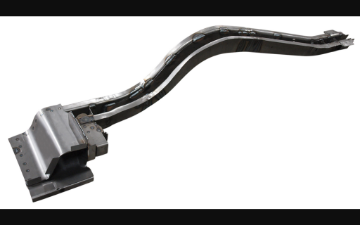 Show details for 1971-1973 Ford Mustang Full Rear Frame Rail - W/Torque Box - Convertible - Left Hand Picture of 1971-1973 Ford Mustang Full Rear Frame Rail - W/Torque Box - Convertible - Left Hand