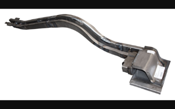 Show details for 1969-1970 Ford Mustang Full Rear Frame Rail - W/Torque Box - Convertible - Right Hand Picture of 1969-1970 Ford Mustang Full Rear Frame Rail - W/Torque Box - Convertible - Right Hand