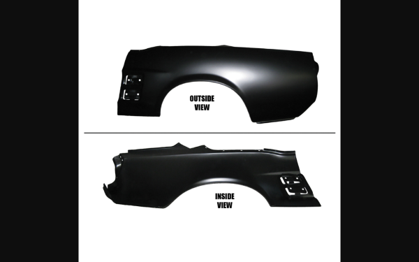 Picture of 1967-1967 Ford Mustang OE Quarter Panel - Convertible - LH