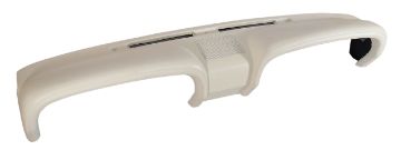 Show details for 1969-1970 Ford Mustang Dash Pad - Original Tooling - W/O AC - White Picture of 1969-1970 Ford Mustang Dash Pad - Original Tooling - W/O AC - White