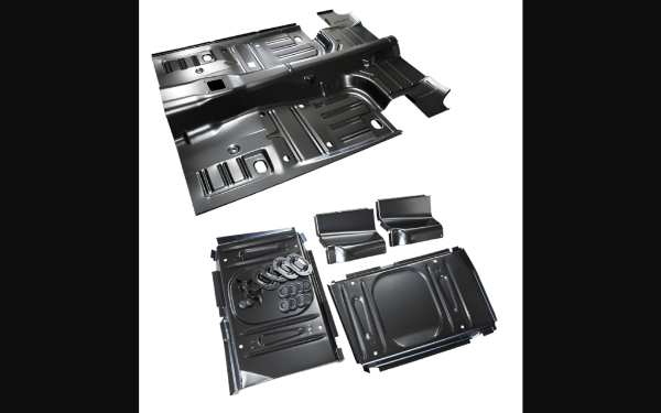 Picture of 1964-1968 Ford Mustang Complete Floor Pan - 1 piece - Coupe & Fastback