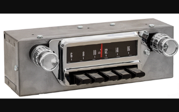 Show details for 1964-1964 Ford Mustang AM/FM Factory Look Stereo Radio W/Bluetooth & Upgraded Power Supply Picture of 1964-1964 Ford Mustang AM/FM Factory Look Stereo Radio W/Bluetooth & Upgraded Power Supply