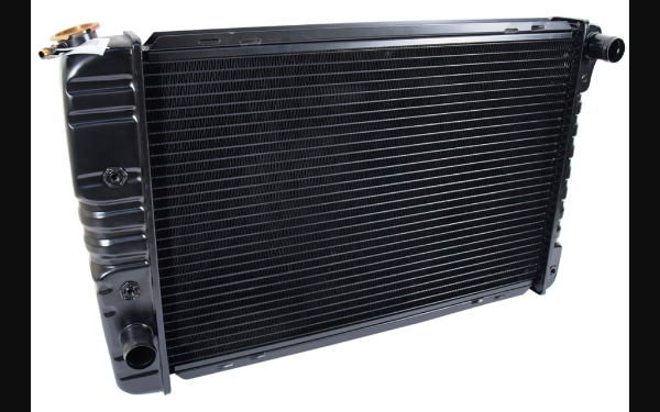 Picture of 1971-1973 Ford Mustang Radiator - Brass/Copper - Manual Transmission - V8