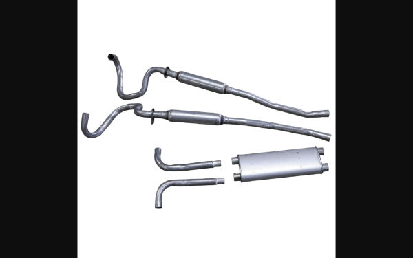 Picture of 1967-1969 Ford Mustang Dual Exhaust System - 289/302/390/428ci 2" Transverse - Except CJ