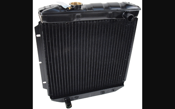 Picture of 1964-1966 Ford Mustang Radiator - Brass/Copper - 2 Row 17" Core - 6 Cylinder 170 & 200