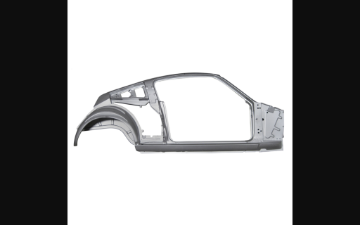 Show details for 1965-1966 Ford Mustang Quarter/Door Front Frame Combination - Fastback - RH Picture of 1965-1966 Ford Mustang Quarter/Door Front Frame Combination - Fastback - RH