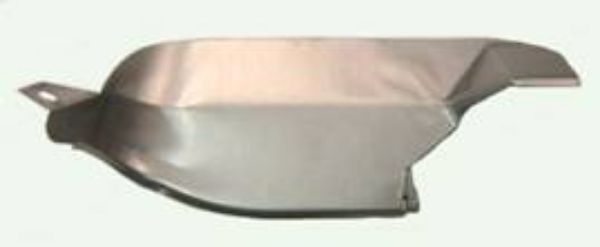 Picture of 1967-1972 Chevrolet Camaro Starter Heat Shield 1st Design - Brushed