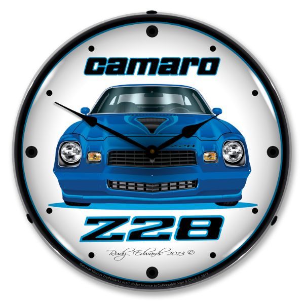 Picture of 1979-1979 Chevrolet Camaro LED Clock. Z28