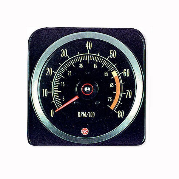 Picture of 1969-1969 Chevrolet Camaro In-Dash Tach Z-28 8000/6000 Redline