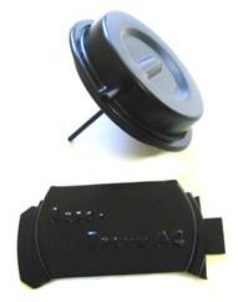 Picture of 1967-1969 Chevrolet Camaro Vigilite Fender Monitors - Blue/Green