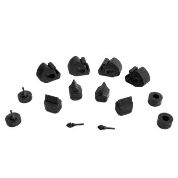 Show details for Metro Snap-In-Bumper Kit 14-Piece For Chevrolet Chevelle 1967; SBK 203 Picture of Metro Snap-In-Bumper Kit 14-Piece For Chevrolet Chevelle 1967; SBK 203