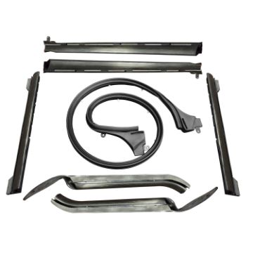 Show details for Metro Convertible Top-Rail Kit For Chevrolet Camaro 1968-1969; RR 1501 Picture of Metro Convertible Top-Rail Kit For Chevrolet Camaro 1968-1969; RR 1501
