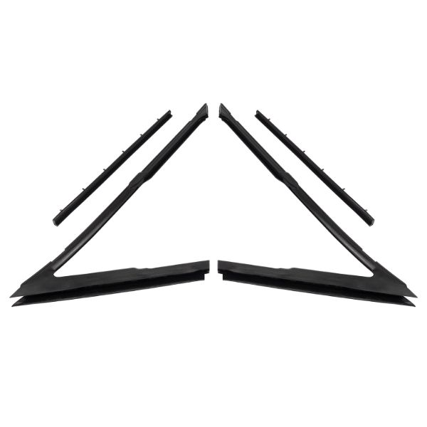 Picture of Metro Vent window rear division channel seals For Buick LeSabre 1963-1964; WR 2002-F
