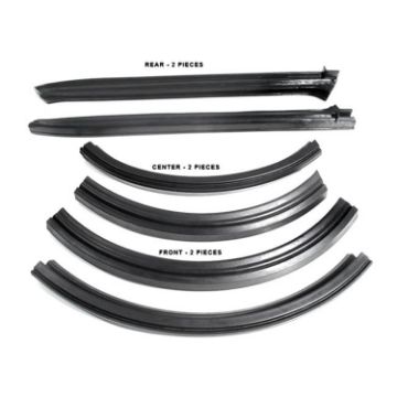 Show details for Metro Convertible Roof Rail Seals For Dodge Coronet 1965, Polara 1962-1964; RR 4500-B Picture of Metro Convertible Roof Rail Seals For Dodge Coronet 1965, Polara 1962-1964; RR 4500-B