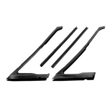 Show details for Metro Vent window and rear division channel seals For Buick Electra 1965-68; WR 2002-E Picture of Metro Vent window and rear division channel seals For Buick Electra 1965-68; WR 2002-E
