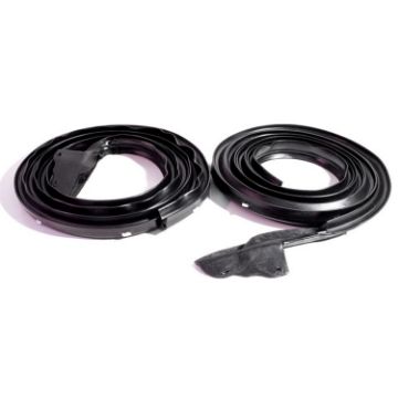 Show details for Metro Molded Door Seals with Steel Core and White Clips For Dodge Charger 68-70; LM 23 Picture of Metro Molded Door Seals with Steel Core and White Clips For Dodge Charger 68-70; LM 23