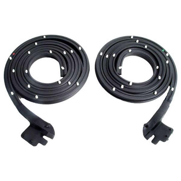 Picture of Metro Rear Door Seals For Chevrolet Chevelle 1966-1967, Malibu 1966-1967; LM 12-X