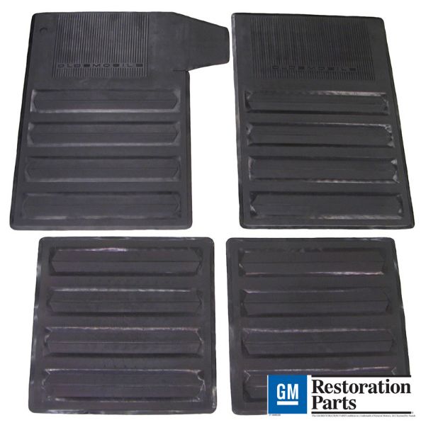 Picture of Metro Floor Mats, Front And Rear For Oldsmobile 442 1968-71, Cutlass 1968-72; FM 7301