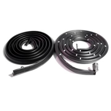 Show details for Metro Molded Door Seals with Clips & Molded Ends For Pontiac Star Chief; LM 55-N Picture of Metro Molded Door Seals with Clips & Molded Ends For Pontiac Star Chief; LM 55-N