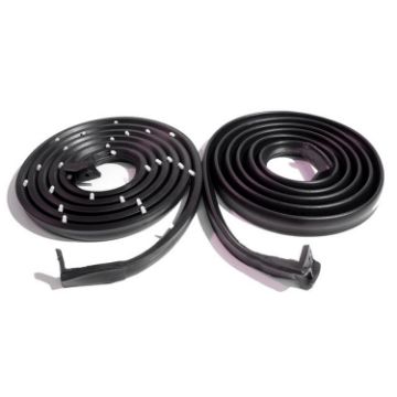 Show details for Metro Molded Door Seals with Clips & Molded Ends For Chevrolet Bel Air 1955-1957 LM 55 Picture of Metro Molded Door Seals with Clips & Molded Ends For Chevrolet Bel Air 1955-1957 LM 55