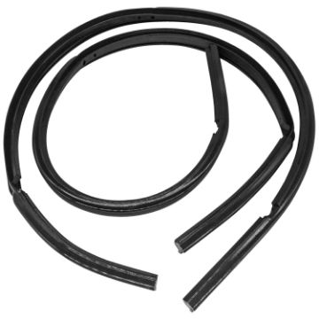 Show details for Metro Rear Vent Window Seals - 4-Door Sedans For Lincoln Zephyr 1938-1939; WR 5909-R Picture of Metro Rear Vent Window Seals - 4-Door Sedans For Lincoln Zephyr 1938-1939; WR 5909-R