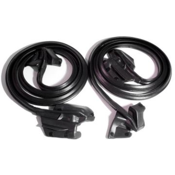 Show details for Metro Door Seal W/ Clips and Molded Ends For Chevrolet Chevelle 1968 7717754/5 LM 12-B Picture of Metro Door Seal W/ Clips and Molded Ends For Chevrolet Chevelle 1968 7717754/5 LM 12-B