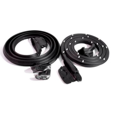 Show details for Metro Molded Door Seals with Clips and Molded Ends For Chevrolet Camaro 1967; LM 22 Picture of Metro Molded Door Seals with Clips and Molded Ends For Chevrolet Camaro 1967; LM 22