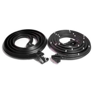 Show details for Metro Door Seals, with Clips and Molded Ends For Chevrolet Chevelle 1966-1967; LM 12-J Picture of Metro Door Seals, with Clips and Molded Ends For Chevrolet Chevelle 1966-1967; LM 12-J