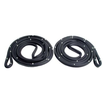 Show details for Metro Molded Door Seals with Clips For Chevrolet Chevelle 64-65, Malibu 1964; LM 12-N Picture of Metro Molded Door Seals with Clips For Chevrolet Chevelle 64-65, Malibu 1964; LM 12-N