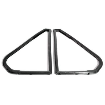 Show details for Metro Front Vent Window Seals w/ Division Bar For Metropolitan Series A 1954; WR 7100 Picture of Metro Front Vent Window Seals w/ Division Bar For Metropolitan Series A 1954; WR 7100